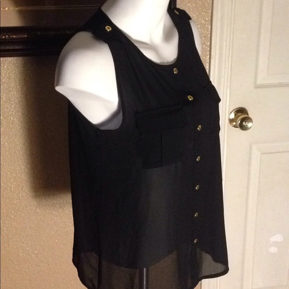 Black blouse - Picture 3 of 4